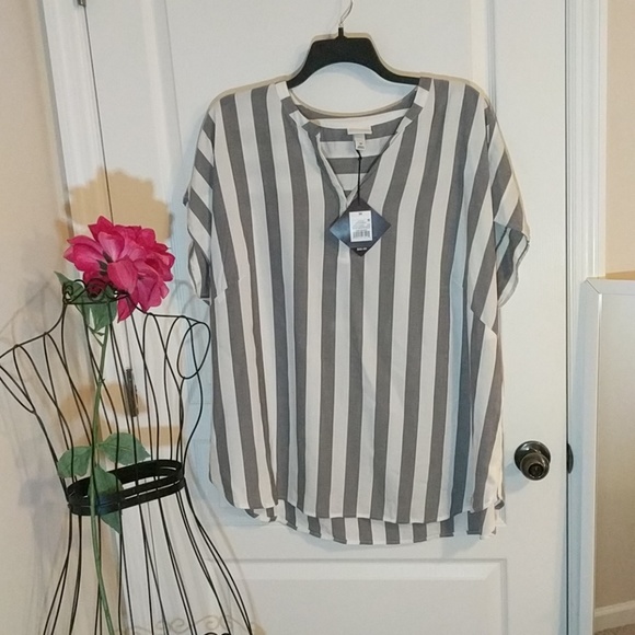 Ava & Viv Tops - Ava & Viv Striped Top